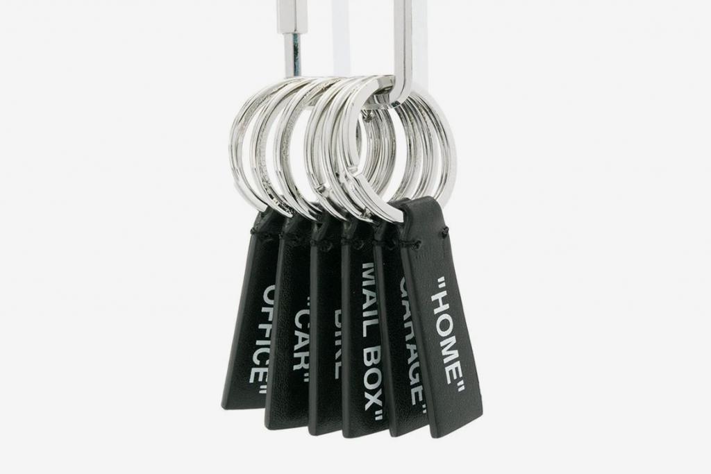 Off-White™ 6 Label Keyrings ute nu - Dopest