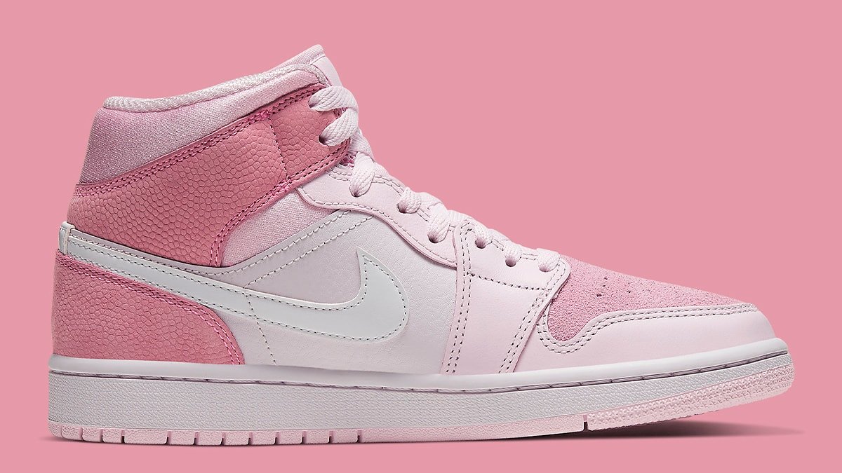 pink nike air jordans 1