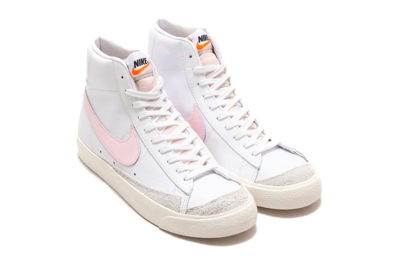 pink foam nike blazer