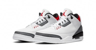 denim nike air jordan iii shoes