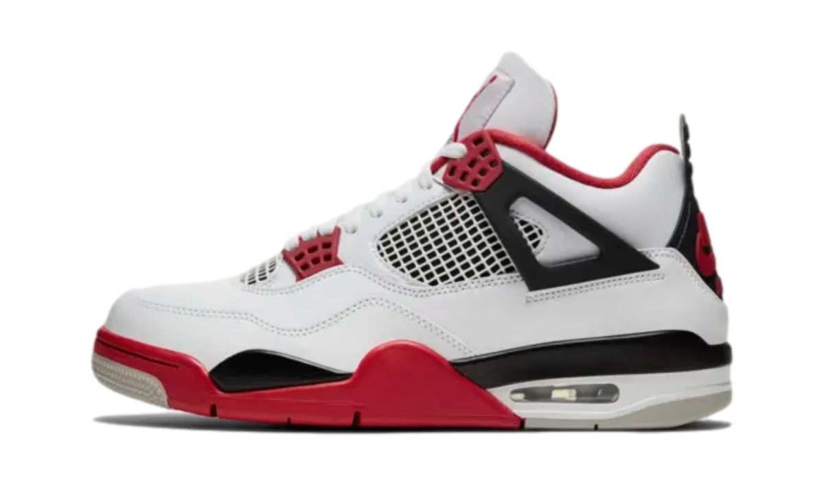 fire red 4s jordan