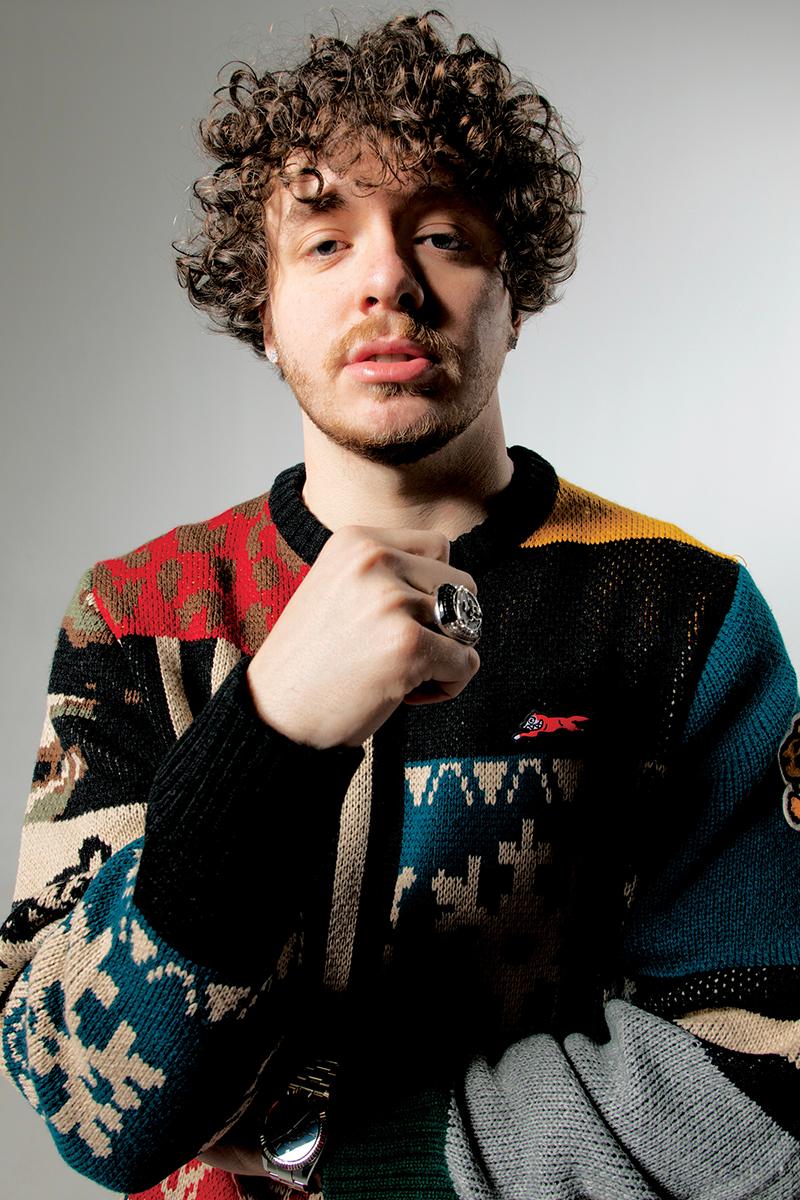 Jack Harlow frontar BBC ICE CREAM's lookbook för Winter 2020 Dopest