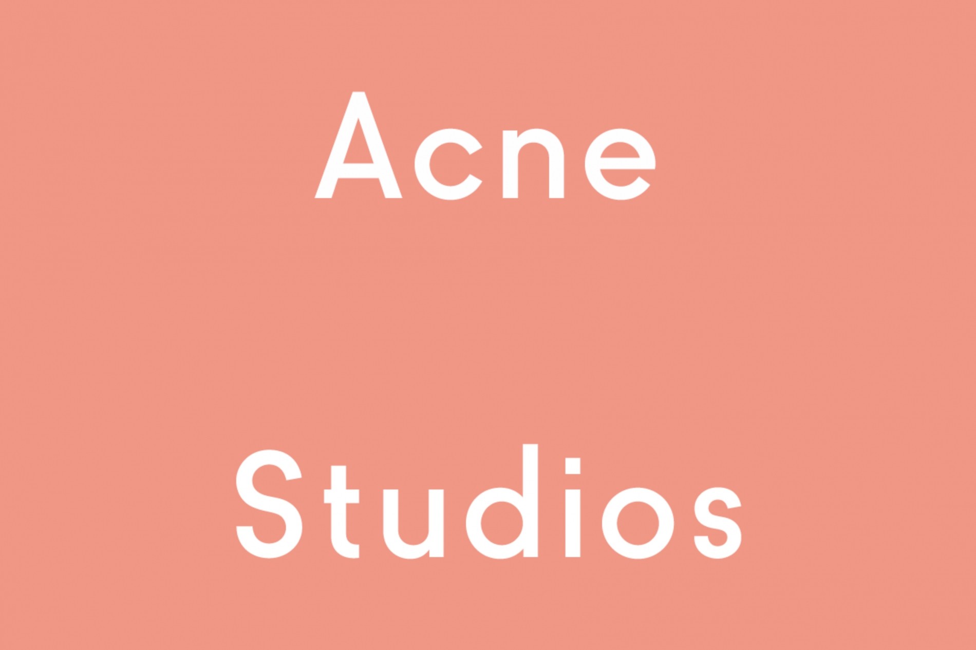 Acne Studios har online-rea i 48 timmar - Dopest
