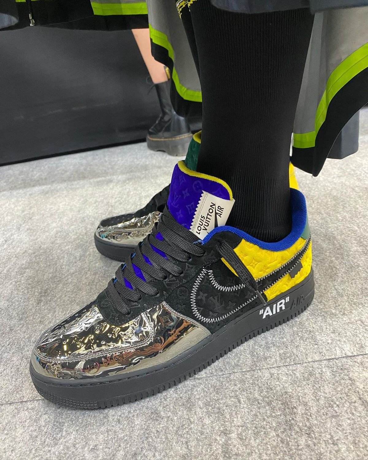 Virgil Abloh's Louis Vuitton x Nike AF1 kan släppas i vår - Dopest