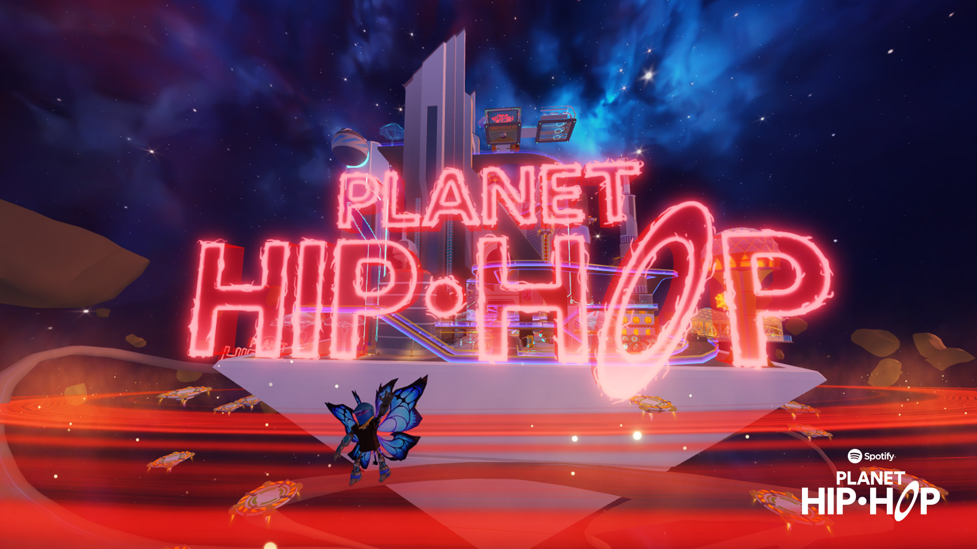 Spotify & Roblox öppnar dörrarna till Planet Hip-Hop - Dopest