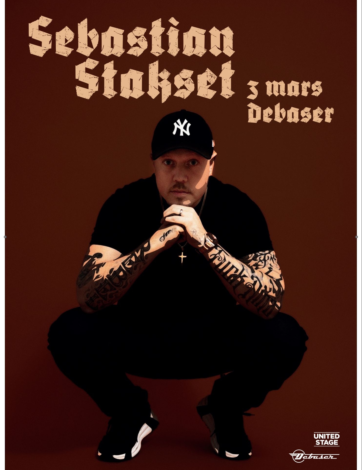 Sebastian Stakset kommer till Debaser Dopest