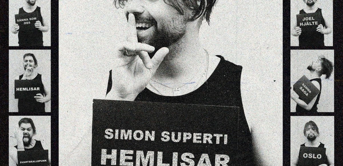 Simon Superti släpper efterlängtade albumet ’Hemlisar’