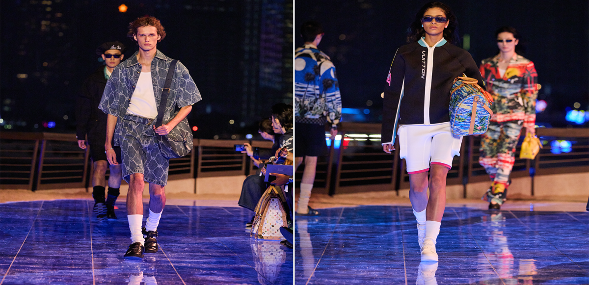 Pharrell visar upp nästa Louis Vuitton-kollektion i Hong Kong